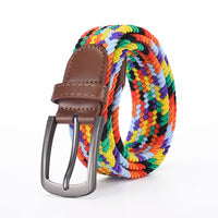 Ceinture Femme Élastique Tressée Motif 2 Univers Ceinture