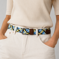 Ceinture Femme Élastique Tressée Motif 1 Portée Univers Ceinture