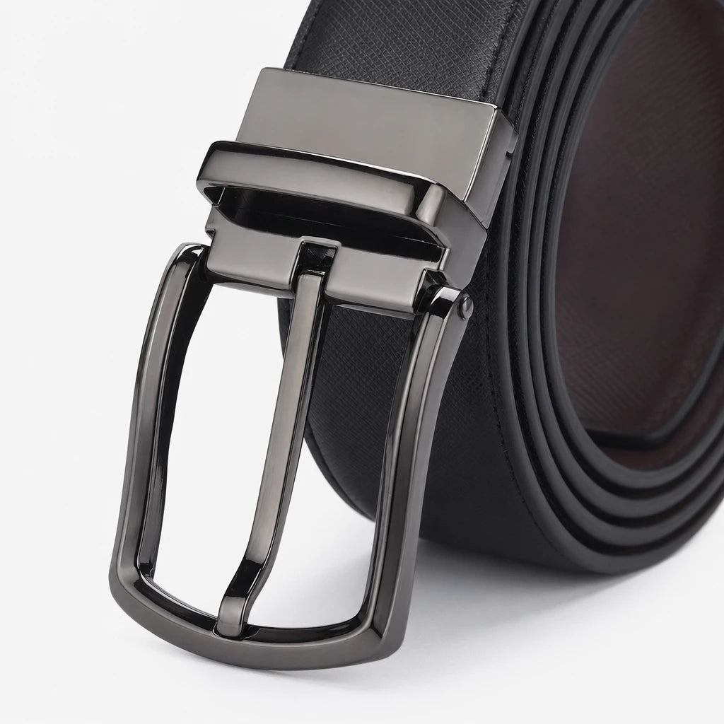 Ceinture Réversible Cuir Véritable