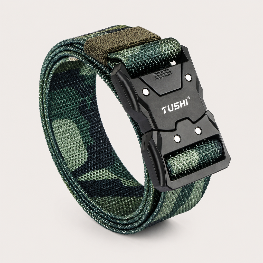 Ceinture Homme Toile Militaire Camouflage 1 Univers Ceinture