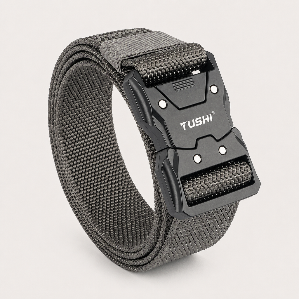 Ceinture Homme Toile Militaire Dark Grey Univers Ceinture
