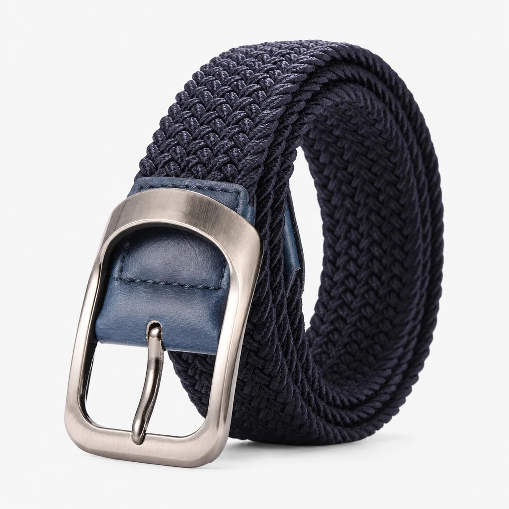 Ceinture Tressée Élastique En Polyester