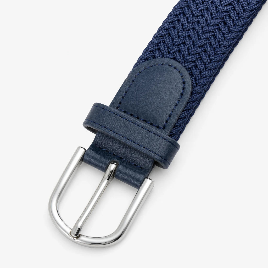 Ceinture Tressée Élastique Sans Trou