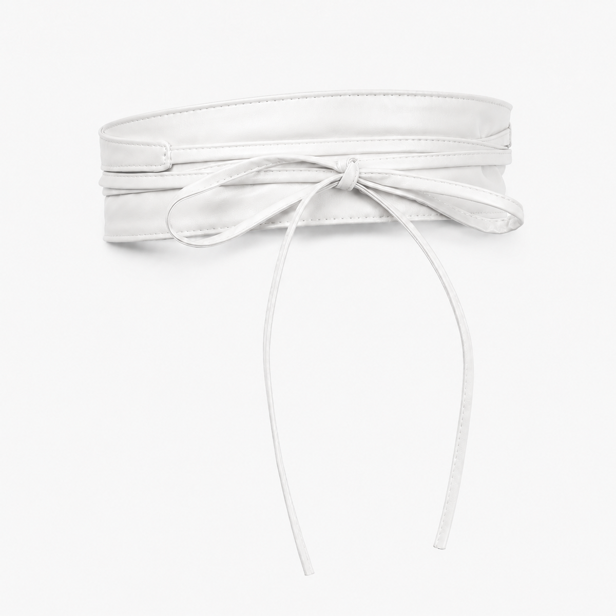 Ceintures Femme Large En Simili-Cuir Blanc Univers Ceinture