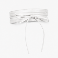 Ceintures Femme Large En Simili-Cuir Blanc Univers Ceinture