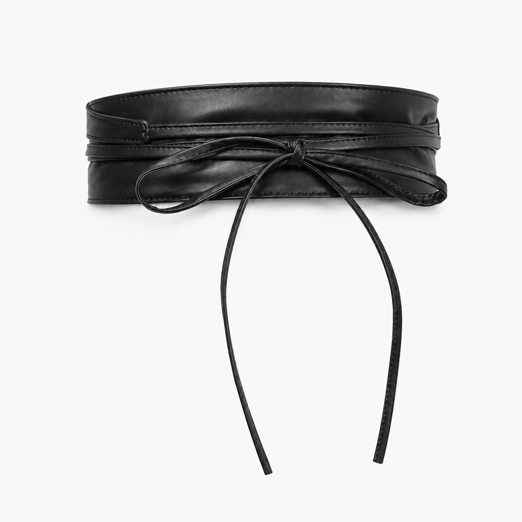 Ceintures Femme Large En Simili-Cuir Noir Univers Ceinture