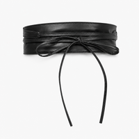 Ceintures Femme Large En Simili-Cuir Noir Univers Ceinture