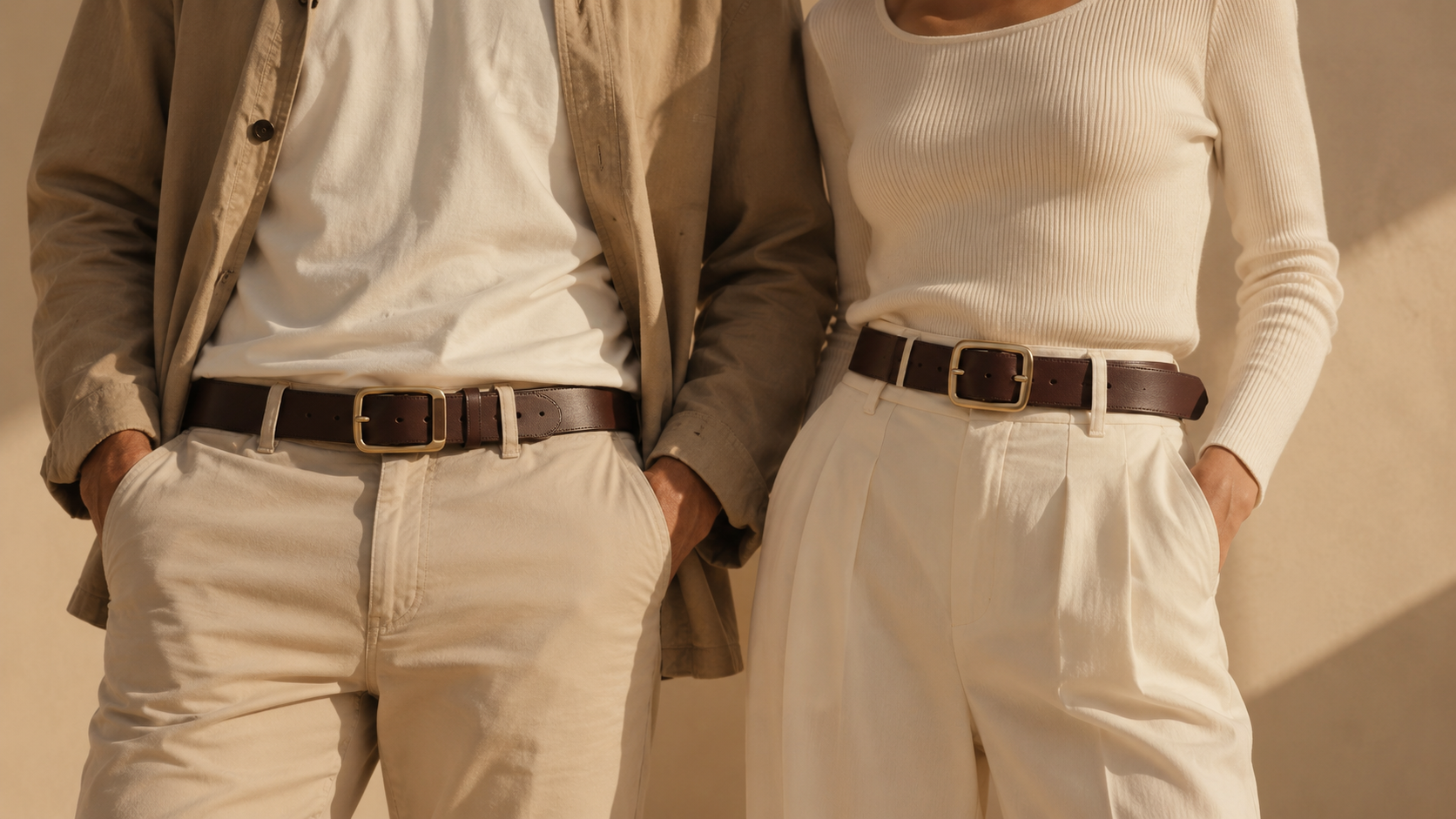 Ceintures Homme et Femme portées Univers Ceinture